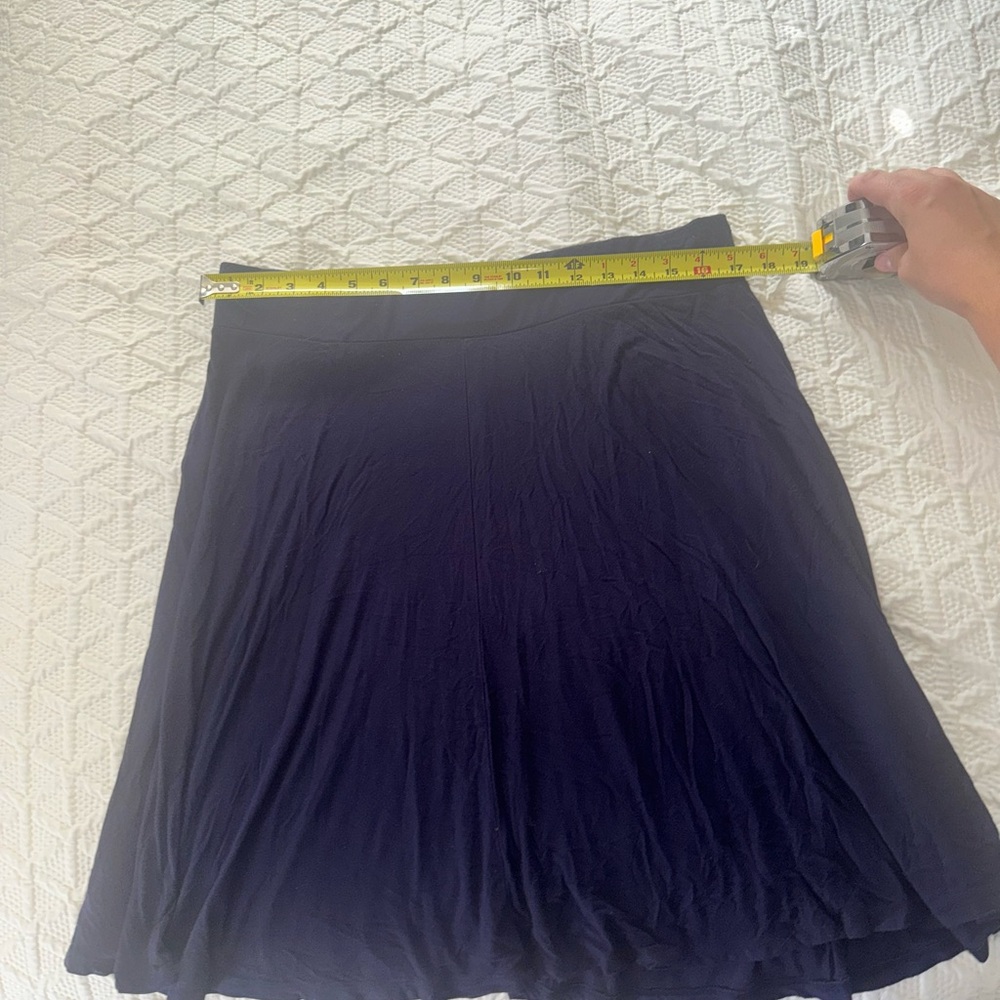 Elegant Navy Blue Women's Skirt